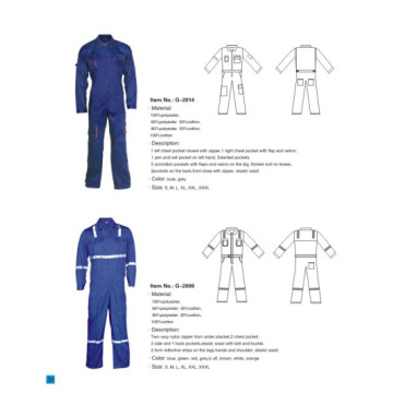 Segurança Reflexiva Traje de Trabalho Global Uniforme